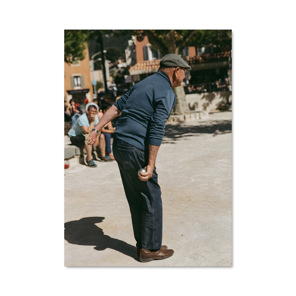 Poster Provence petanque